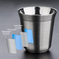 Double Wall Stainless Espresso Cup