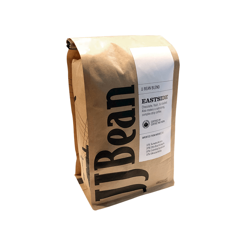 JJ Bean Eastside Medium Roast Blend Whole Bean Coffee 2lbs