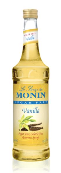 Monin - Sugar Free Vanilla Syrup 750ml