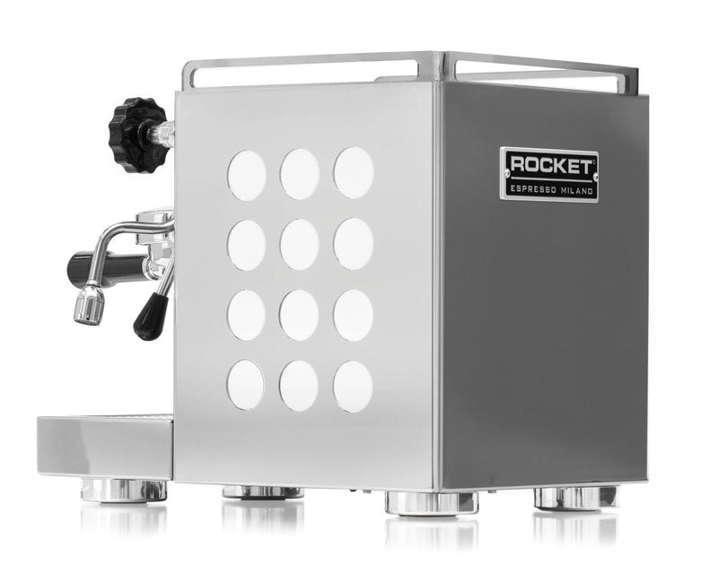 Rocket Appartamento Stainless Steel White Semi Automatic Espresso Machine - Espresso Dolce
