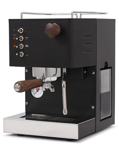 Display Machine - QuickMill “PIPPA Black” wood accents + 12 Months warranty