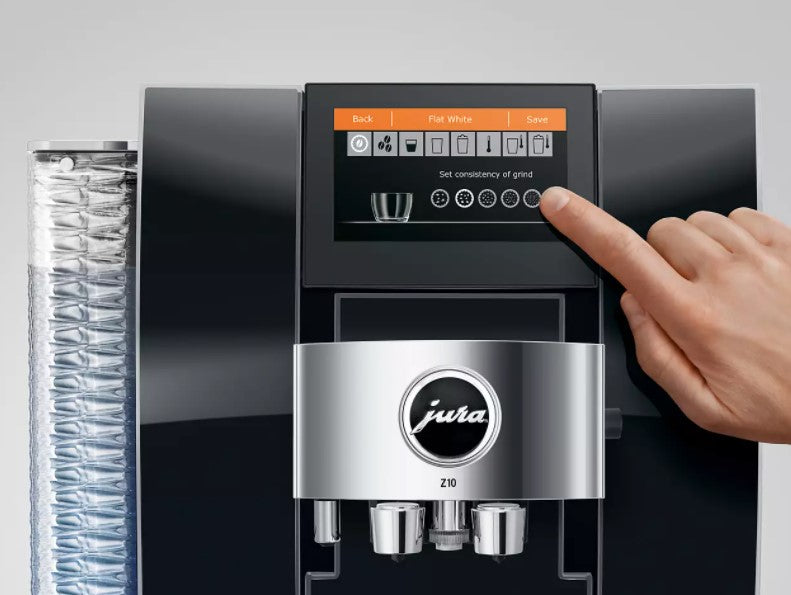 JURA Z10 touchscreen and Blue Crystal Rotary Switch