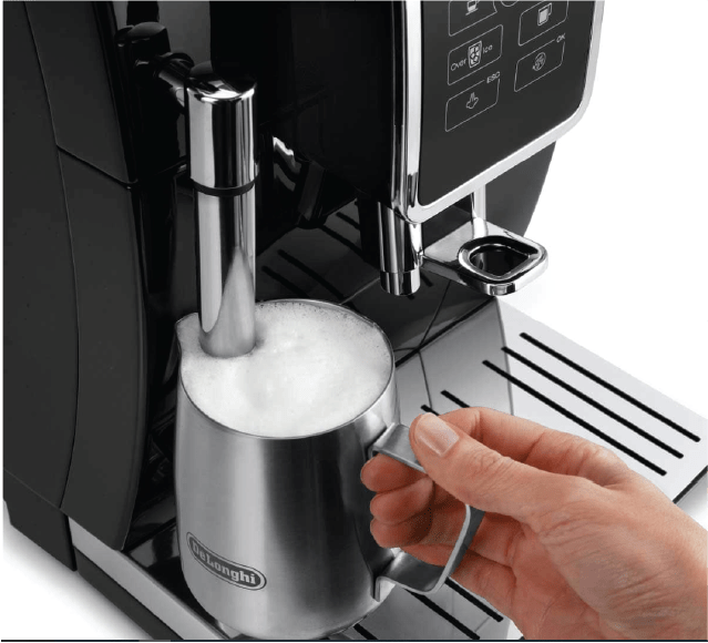 Dinamica Automatic Coffee & Espresso Machine with Iced Coffee, TrueBrew Over Ice, Black - ECAM35020B AUTOMATIC ESPRESSO/CAPPUC - Espresso Dolce