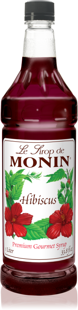 Hibiscus Monin Syrup 1l