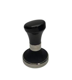 58 mm Stainless steel tamper black