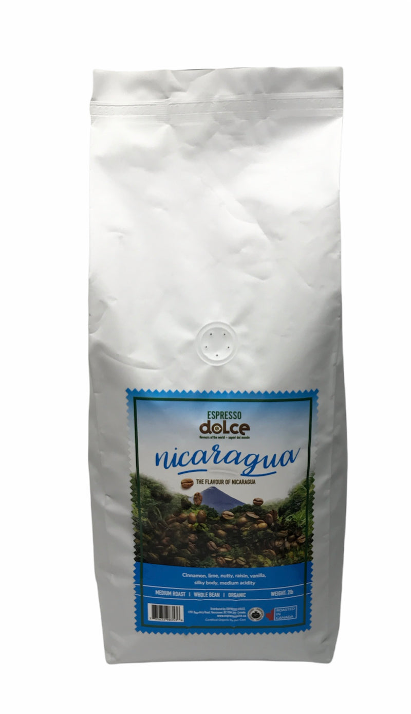 Organic Nicaragua Coffee Beans 2lb