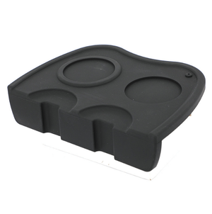 Black Silicone Tamping Mat - Espresso Dolce