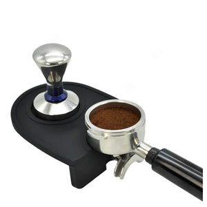 Black Silicone tamping mat (small)